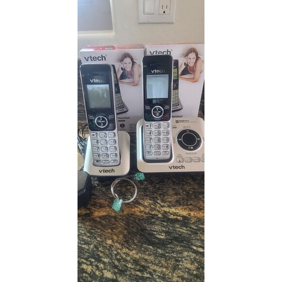 VTech CS6629 4-Handset Cordless Landline Phone w/ Power Consuming ECO RoHS - Picture 2 of 6